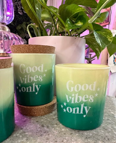 Good Vibes Only Candle