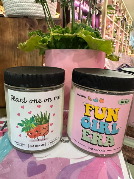 Plant one on me! Soy Candle