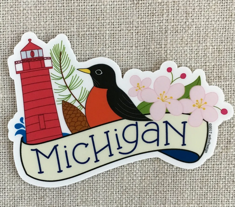 State of Michigan Decal